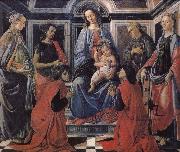 Sandro Botticelli Son with the people of Our Lady of Latter-day Saints Spain oil painting artist